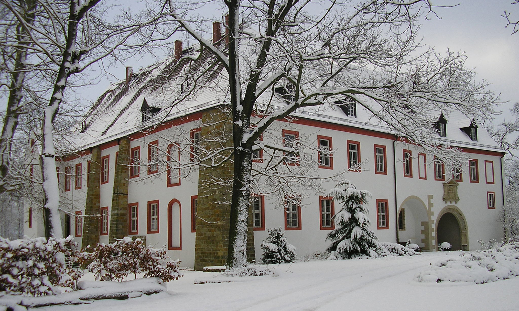 Schloss im Winter